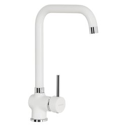 Miscelatore lavello monocomando AQUATIME Bianco assoluto SXTIME01