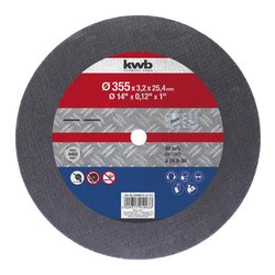 Disco troncatrice abrasivo metalli ferrosi ( D 355 foro 25,4 mm ) 49791993