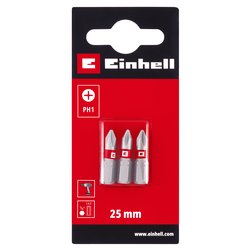Inserti impronta croce Phillips ( Ph 1 x 25 mm ) 5 pz 49130010