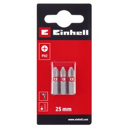 Inserti impronta croce Phillips ( Ph 2 x 25 mm ) 5 pz 49130020