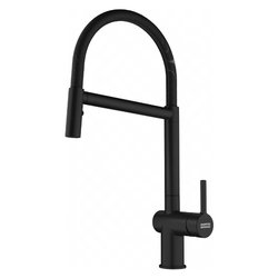 Miscelatore lavello semiprofessionale doccetta TAP ACTIVE Black matt 115 0653 409