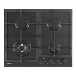 Piano cottura gas 4 zone PROFESSIONAL PC 60 1T Matte black (60cm)