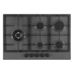 Piano cottura gas 5 zone PROFESSIONAL PC75 Asphalt (75cm)