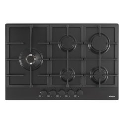 Piano cottura gas 5 zone PROFESSIONAL PC75 Matte black (75cm) STR85THBKN