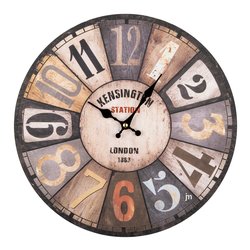 Orologio da parete (33cm) Kensington Station JUSTAMINUTE Multicolor 21569