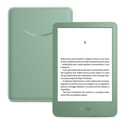 Ebook 6" KINDLE 2024 release con pubblicità Matcha green 16GB B0CP31VPZ1