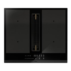 Piano cottura aspirante 4 zone cottura INNOVA Artis Plus F Black (60cm) CCINN6004