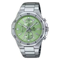 Image of Orologio EDIFICE argento e Verde EFV 640D 3AVUEF cod094