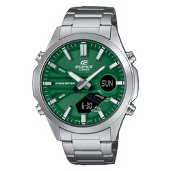Image of Orologio EDIFICE argento e Verde EFV C120D 3AEF cod094