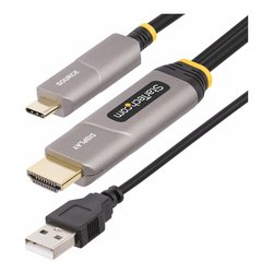 Cavo adattatore ottico attivo da USB C a HDMI Black e Grey 15m 146B USBC HDMI4K AOC