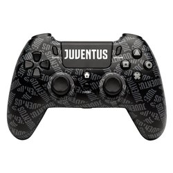 Image of Gamepad PLAYSTATION 4 Juventus Pattern nero e bianco COP40004 cod094