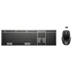 Tastiera e mouse 725 Multi Device Rechargeable Grey e Black 9T5B0UT
