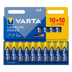 Batteria Stilo AA Alcalina LONGLIFE POWER Blue (20pz) 04906 121 790