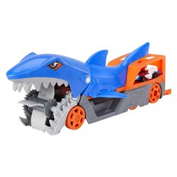 Shark chomp transporter con auto 1:64 HOT WHEELS GVC36