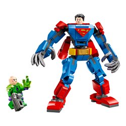 Image of Mech di Superman contro Lex Luthor ( 120 pz ) DC SUPER HEROES 6a+ 76302 cod094