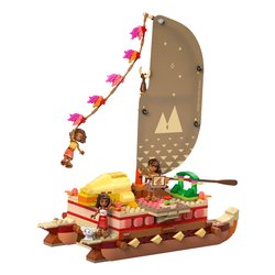 Image of La canoa di Vaiana ( 529 pz ) DISNEY MOANA 6a+ 43270 cod094