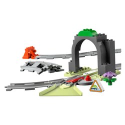 Image of Pack di espansione tunnel e binari ferroviari ( 20 pz ) DUPLO TOWN 24m+ 10425 cod094
