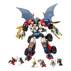 Image of Mech Ultra Combinatore di Zane ( 1187 pz ) NINJAGO 9a+ 71834 cod094