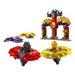 Image of Battle Pack draghi dello Spinjitzu ( 186 pz ) NINJAGO 6a+ 71826 cod094