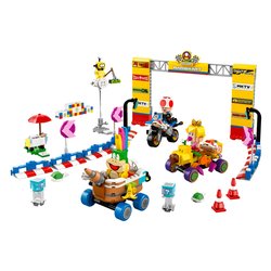 Image of Mario Kart: Pack Baby Peach e Gran Premio ( 823 pz ) SUPER MARIO 8a+ 72036 cod094