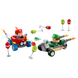 Image of Mario Kart: Baby Mario vs Baby Luigi ( 321 pz ) SUPER MARIO 8a+ 72034 cod094