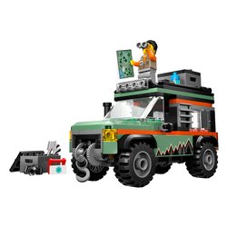 Image of Fuoristrada di montagna 4x4 ( 221 pz ) CITY GREAT VEHICLES 6a+ 60447 cod094