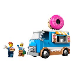 Image of Furgone delle ciambelle ( 196 pz ) CITY GREAT VEHICLES 5a+ 60452 cod094