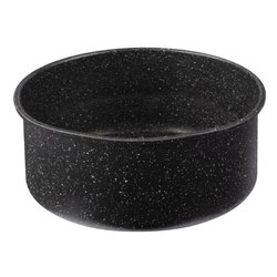 Casseruola Antiaderente (16cm) salvaspazio senza manico BOLZANO Nero 1011613