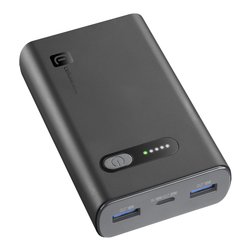 Power bank 10000mA FAST CHARGER Power Delivery Black PBFAST01PD10000K