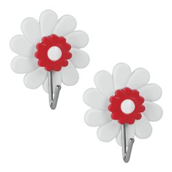 Set ganci adesivi Flowers Assortito 29 20 01 2 pz