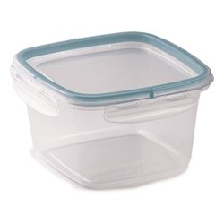 Set contenitori alimenti 3 pz (1Lt) SNIPSLOCK Trasparente e Blu 000868