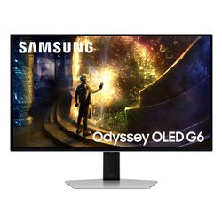 Image of Monitor 27" ( OLED 2K 1440p 240Hz ) ODYSSEY OLED G6 QHD Pivot argento LS27DG610SUXEN cod094