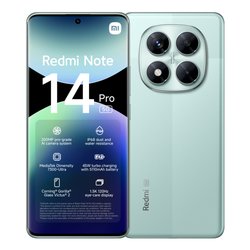 Image of Smartphone 6,67" rossoMI NOTE 14 PRO 5G Coral Verde ( 256GB Ram 8GB 5110mAh ) MZB0IMOEU cod094