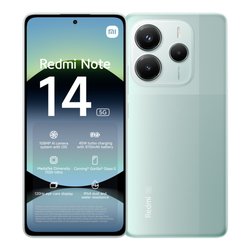 Image of Smartphone 6,67" rossoMI NOTE 14 5G Coral Verde ( 256GB Ram 8GB 5110mAh ) MZB0IOEEU cod094
