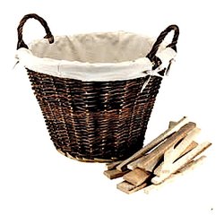 Cesto legna vimini (53x42x45cm) GARDEN FRIEND Marrone CB653794