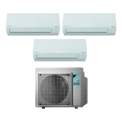 Condizionatore fisso trial 2,5 + 2,5 + 3,5 Kw SIESTA White