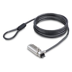 Cavo con lucchetto Combinazione Nano Slot Gray SNANOC4D LAPTOP LOCK