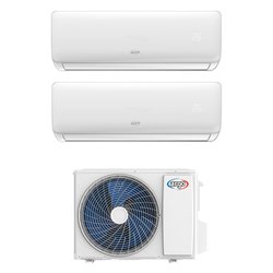 Condizionatore fisso dual 2,5 + 3,5 Kw CLIMADESIGN Dual 18 White 398000955, 398000956 398000978