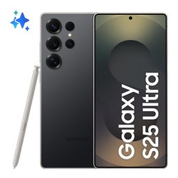 Smartphone 6,9" GALAXY AI S25 ULTRA 5G Titanium black ( 256GB Ram 12GB 5000 mAh ) SM S938BZKDEUE