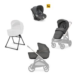 Sistema modulare senza telaio System Quattro con Darwin APTICA Velvet grey AA61S0VLG