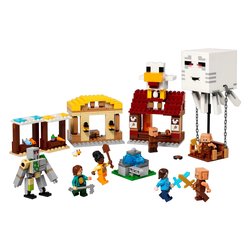Image of Attacco al villaggio del Ghast-pallone ( 555 pz ) MINECRAFT 10a+ 21273 cod094