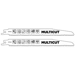 Set lame seghetto gattuccio 2 pz (203mm) per materiali vari 49571040