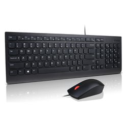 Tastiera e mouse ESSENTIAL Wired Combo Black 4X31R64420