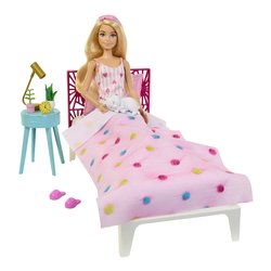 Image of Set bambola Cameretta da letto BARBIE HPT55 cod094