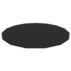 Copripiscina (457 cm) STEEL PRO MAX Rotondo Nero 58038 7