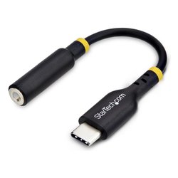 Adattatore audio USB C a Jack 3,5 mm Black USBCAUDIO2
