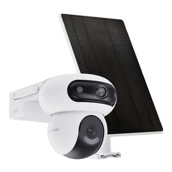 Image of Videocamera sorveglianza HB90 con Solar Panel bianco e nero 303103363 2K 1440p QHD cod094