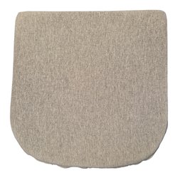 Cuscino seduta Net Beige 00 (47x46x4cm) Sfoderabile