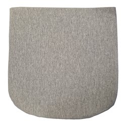 Cuscino seduta Net Grigio 16 (47x46x4cm) Sfoderabile