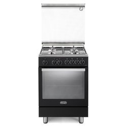 Cucina gas 4 zone Forno elettrico PEMA 64 LSG Black Classe A (60x60x84,7cm)